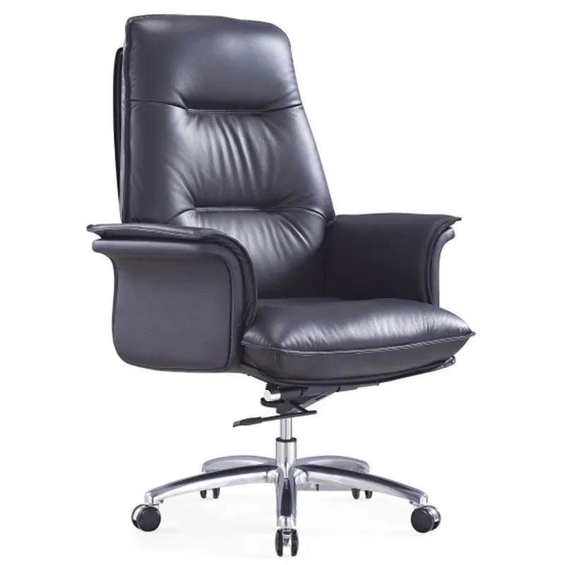 Fashionable Minimalist Leather Chair Comfortable Office Chair