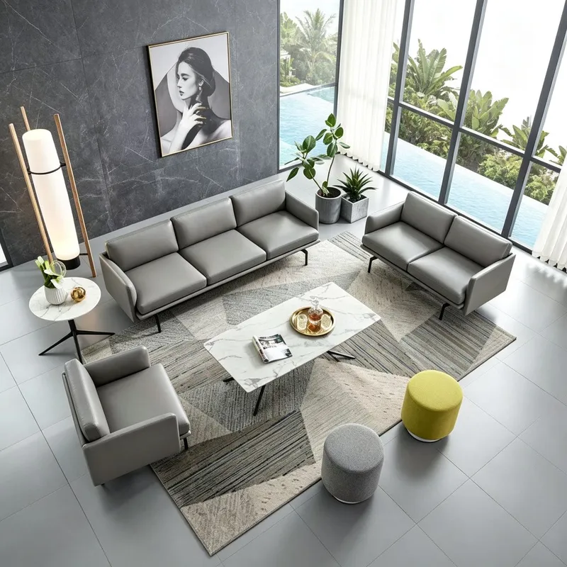 Fashionable Minimalist Single Sofa Comfortable Leisure Sofa
