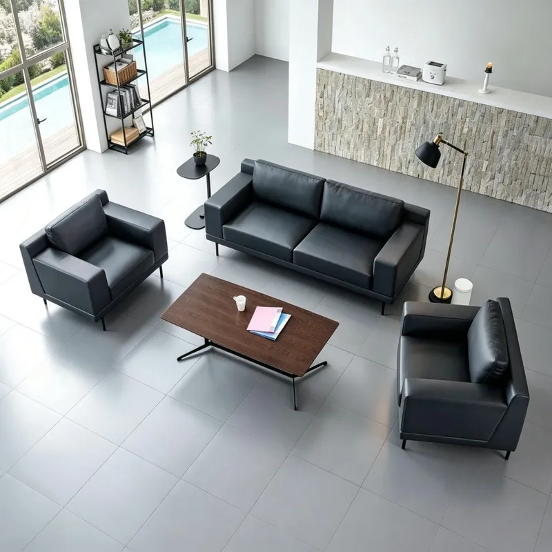 Fashionable Minimalist Single Sofa Comfortable Leisure Sofa