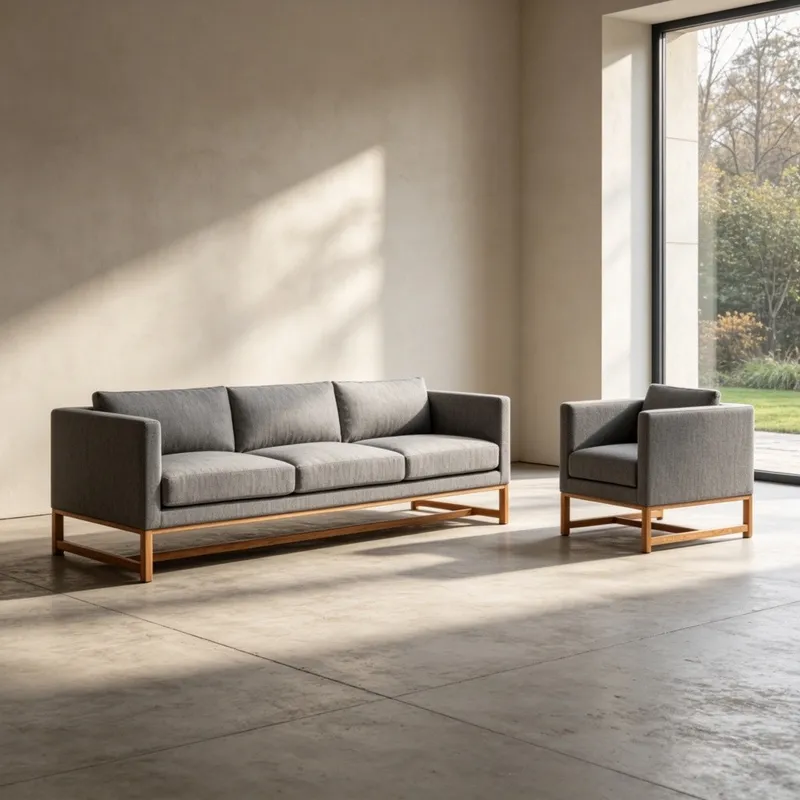 Fashionable Minimalist Single Sofa Comfortable Leisure Sofa