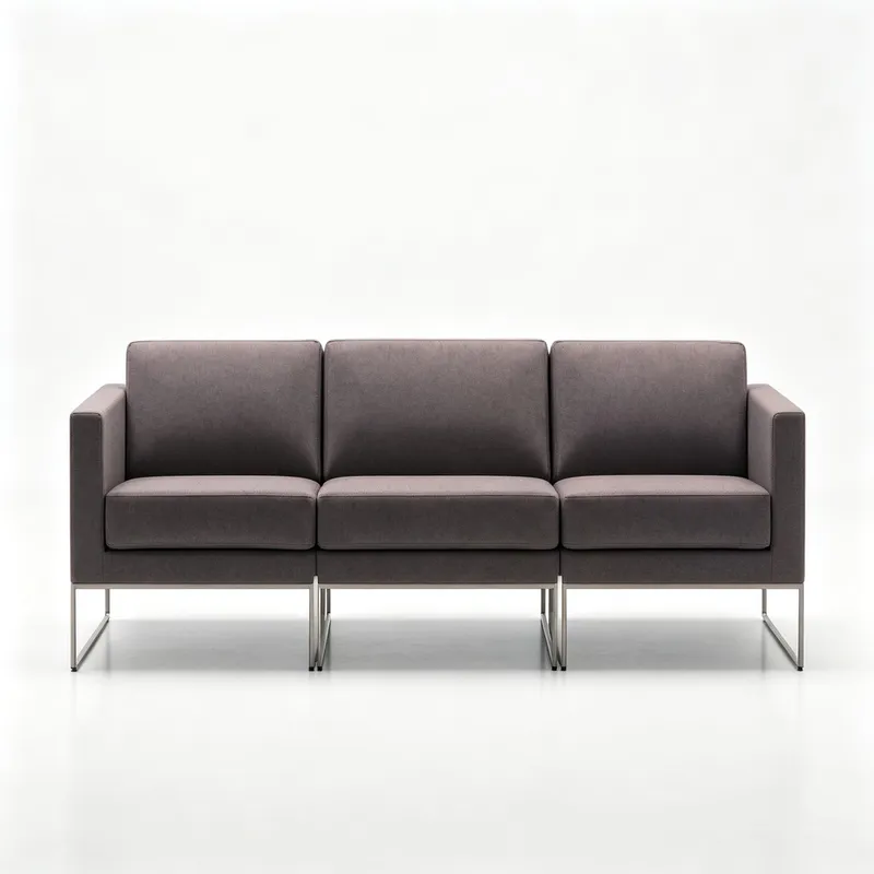 Fashionable Minimalist Single Armrest Module Sofa Leisure Sofa
