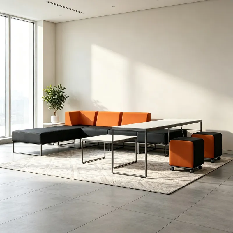 Fashionable Minimalist Single Sofa Comfortable Leisure Sofa