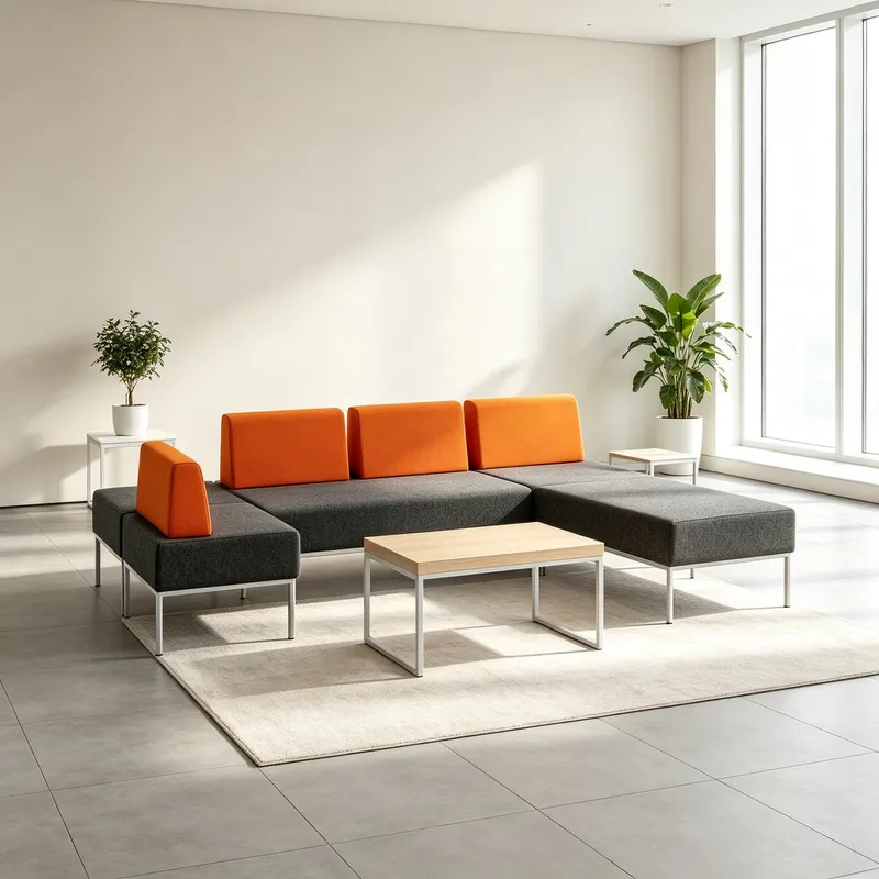 Fashionable Minimalist Single Sofa Comfortable Leisure Sofa