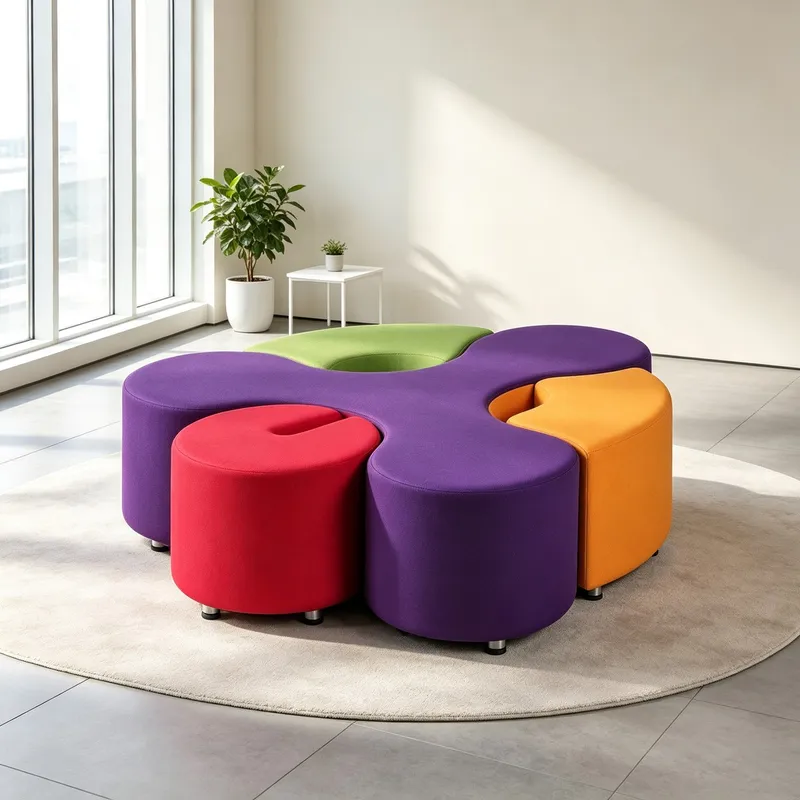 Fashionable Minimalist Single Sofa Comfortable Leisure Sofa