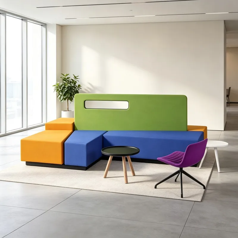 Fashionable Minimalist Single Sofa Comfortable Leisure Sofa