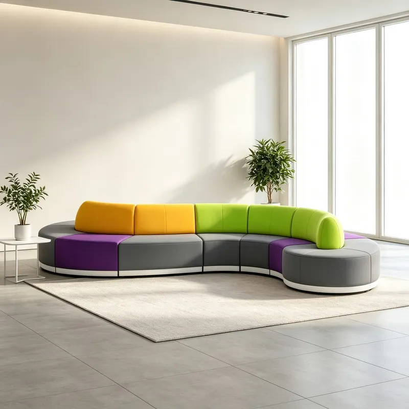 Fashionable Minimalist Single Sofa Comfortable Leisure Sofa